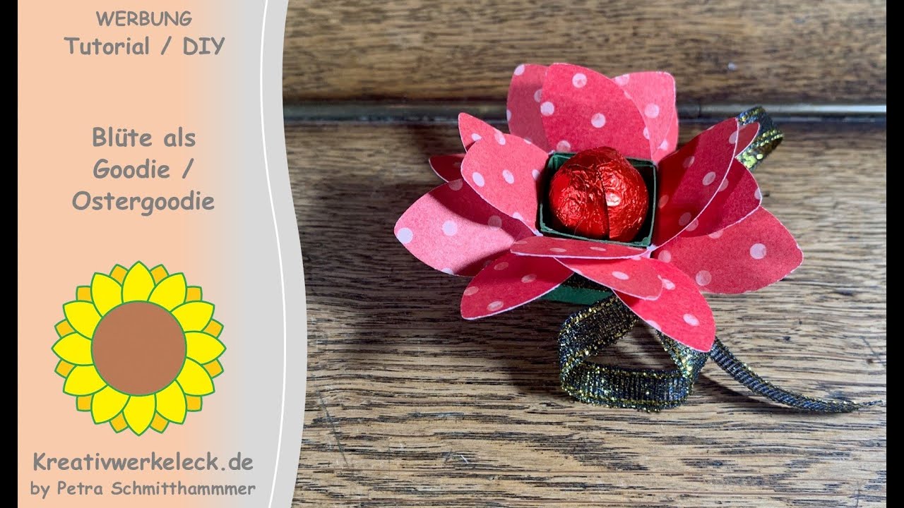 Blüte als Goodie / Ostergoodie     DIY/Tutorial