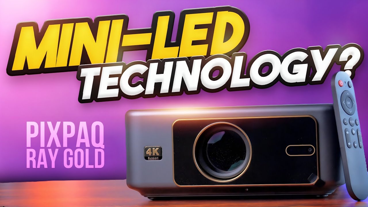 PixPaq Ray Gold 2025 Review ⚡️  Upgraded version of PixPaq’s bestselling flagship projector