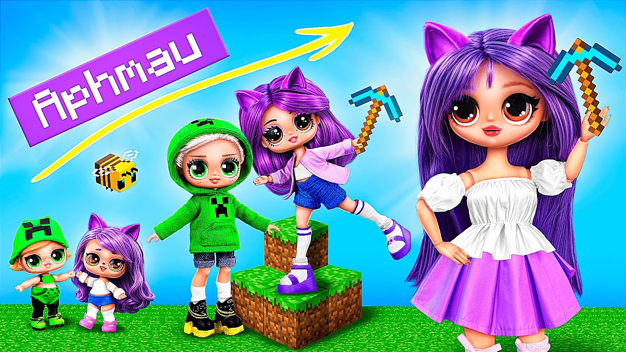 Aphmau Büyüyor! LOL OMG için Minecraft DIY'ları