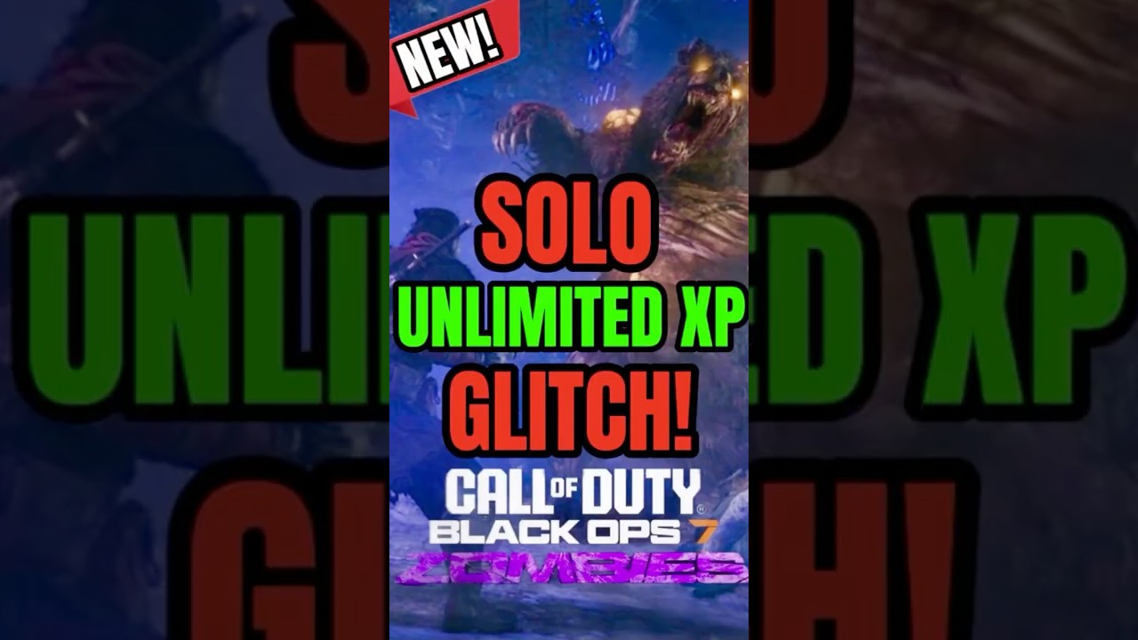 *НОВОЕ* ОШИБКА С НЕОГРАНИЧЕННЫМ ОПЫТОМ В BO7 ЗОМБИ СОЛО! ОШИБКА С НЕОГРАНИЧЕННЫМ ОПЫТОМ В BLACK O...