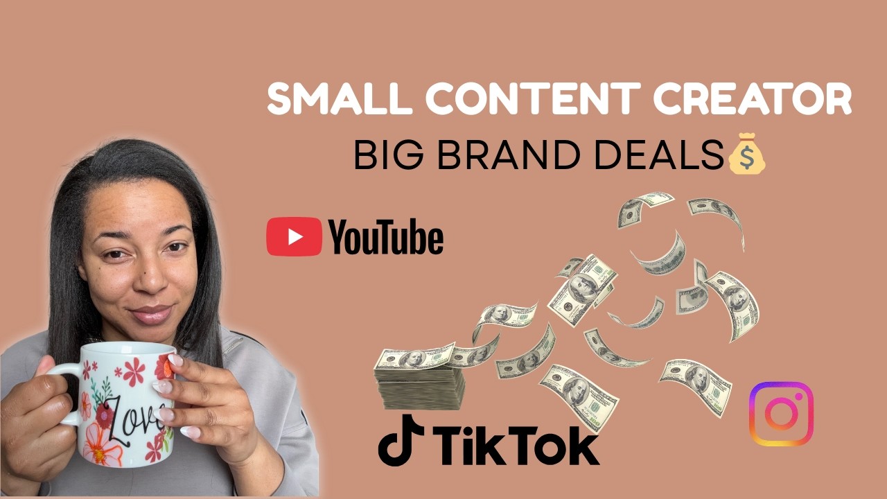 How to Get Brand Deals as a Small Creator (Under 1k Subs)