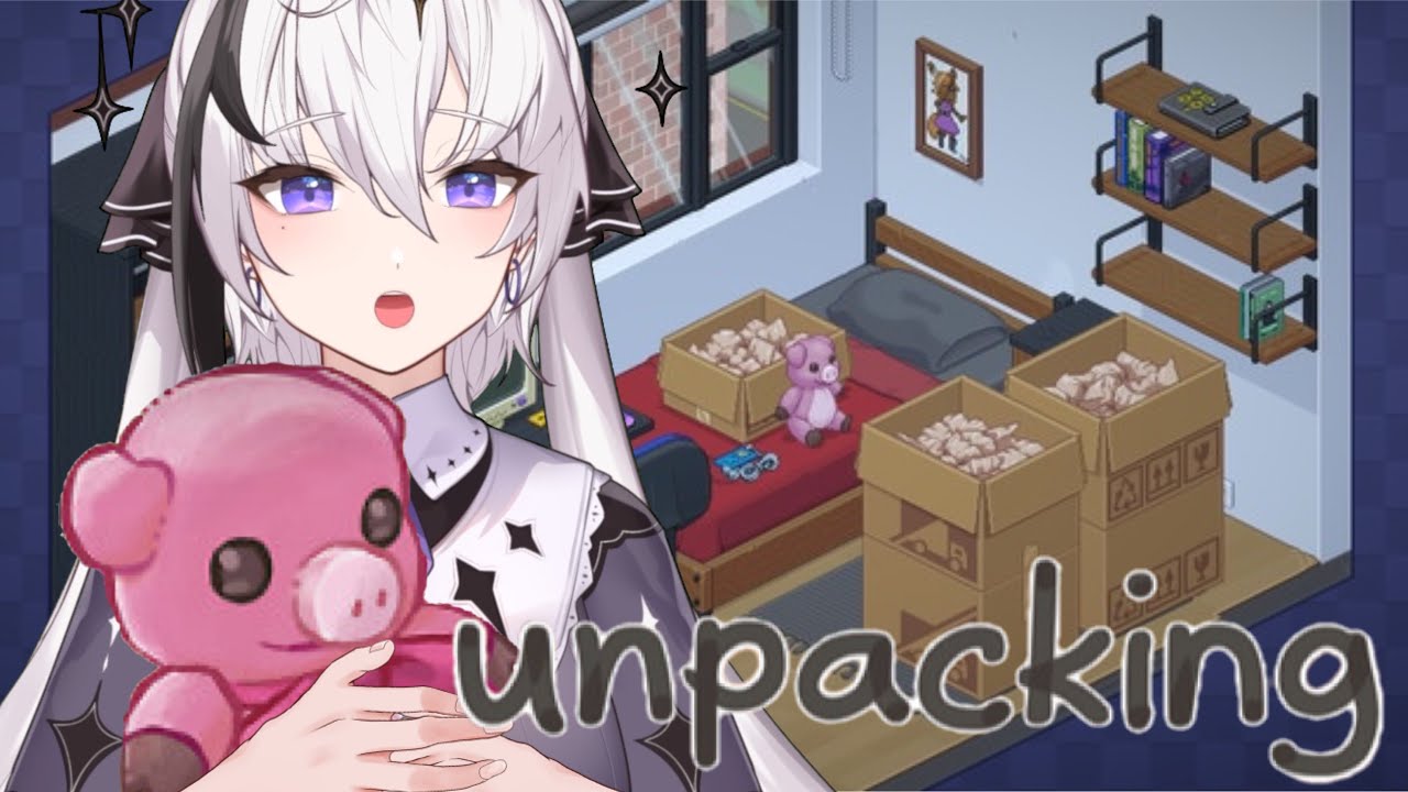 【unpacking】女神のお片付け術大公開【新人Vtuber/神喰レト】