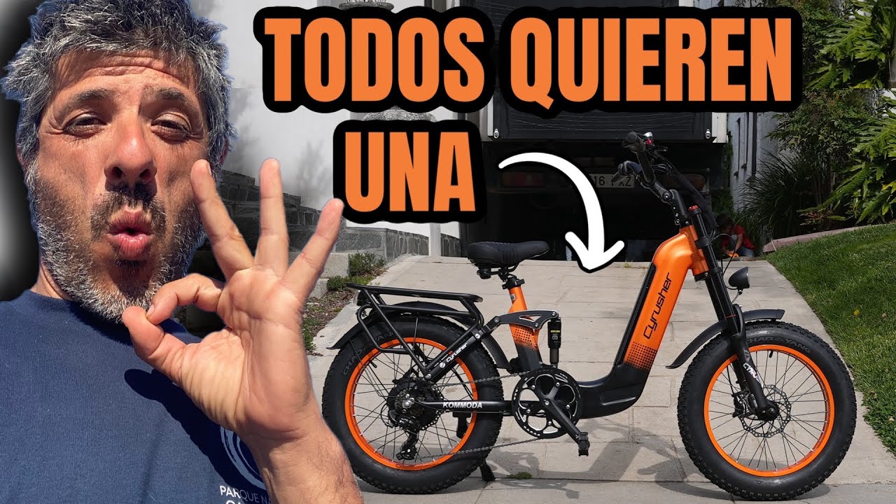 CYRUSHER KOMMODA. La e-bike más completa‼️