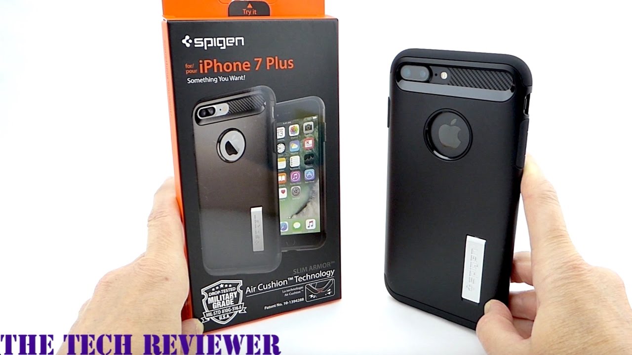 Spigen Slim Armor for iPhone 7 Plus: Slim, Grippy, & Military Grade Drop Protection!