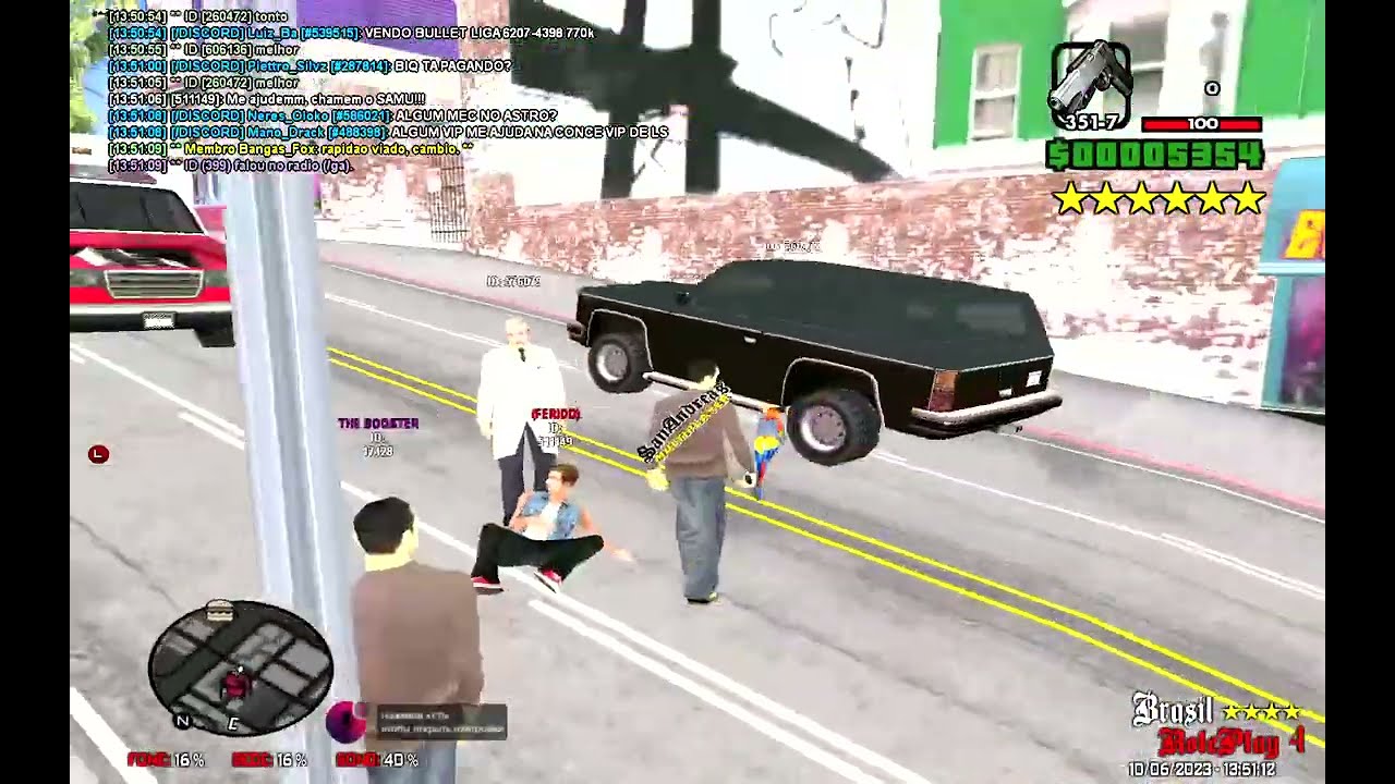 TOMEI VOZ DE ASSALTO QRR DA THE AVENGERNS GTA BRP 4 Brasil Role Play.