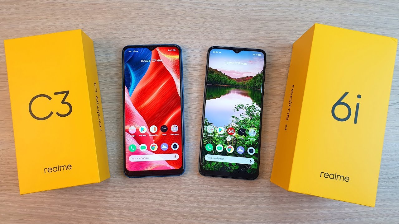 REALME C3 VS REALME 6i - В ЧЕМ РАЗЛИЧИЕ И КАКОЙ ЛУЧШЕ? ПОЛНОЕ СРАВНЕНИЕ!
