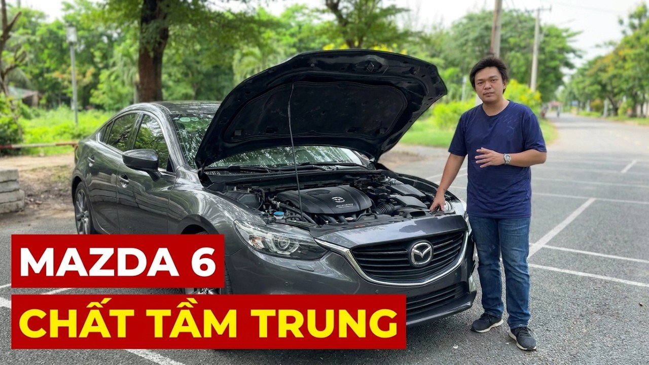 Mazda 6 | Sedan Cỡ Trung Đúng Chất Tầm Trung | Trải Nghiệm Cùng 360XeVN