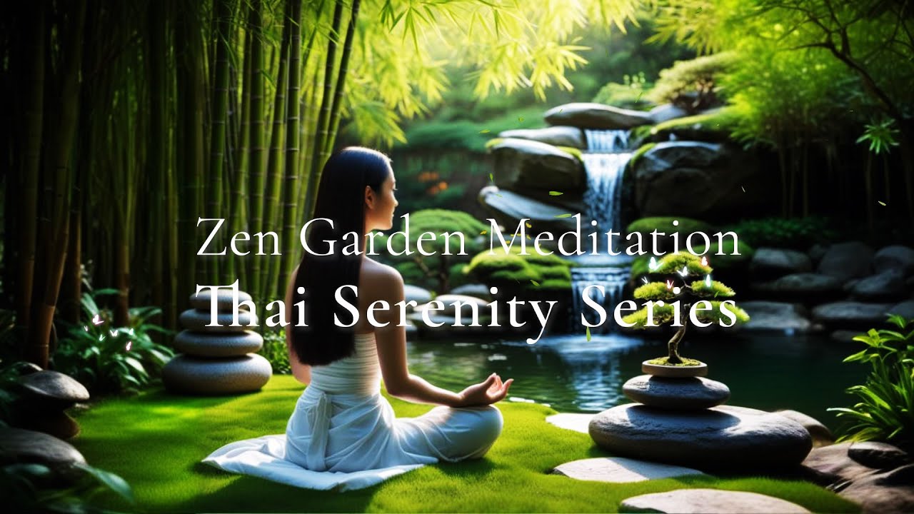 Zen Garden Meditation – Thai Serenity | 3H Flute & Nature Music for Relax & Sleep #LUNORARelax