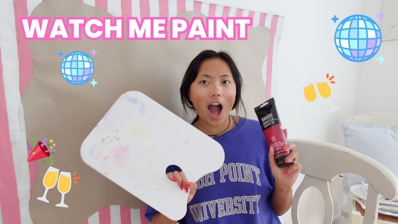 PAINTING ANOTHER BIRTHDAY BANNER!!