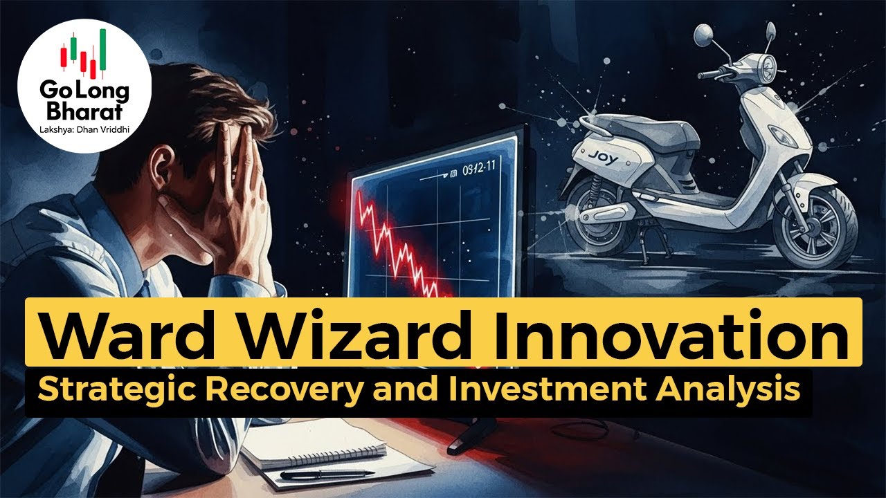 Wardwizard Innovation Stock 85% Down! 📉 Ab Kya Karein? Hold, Sell, ya Average? Complete Analysis!