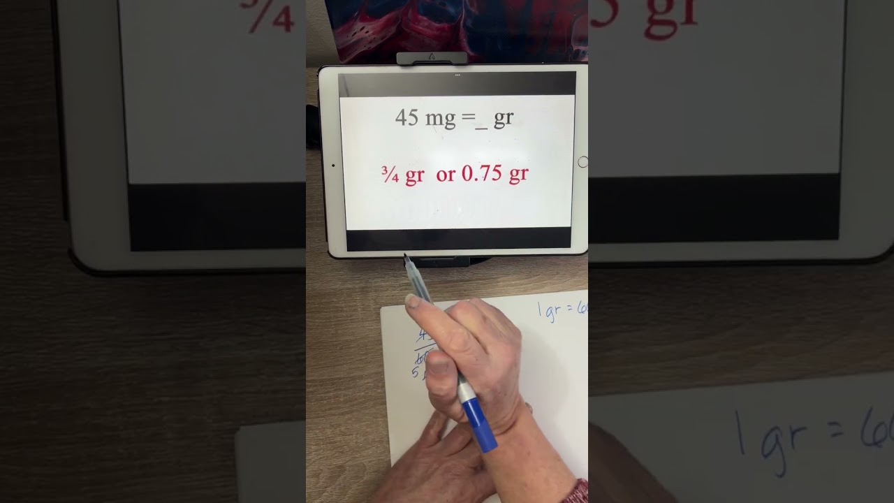 Calculating grains part 1