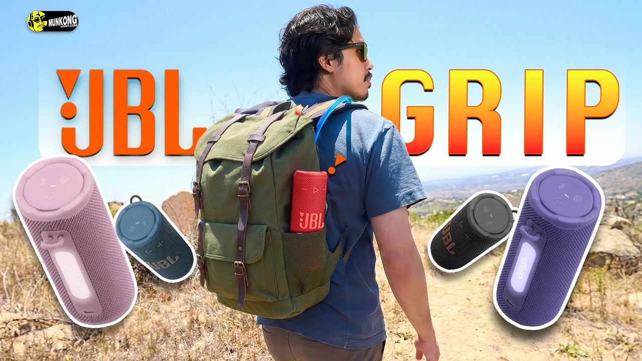 JBL Grip | ถึกทน ลุยได้ทุกที่! ลำโพงสายลุยตัวจริง