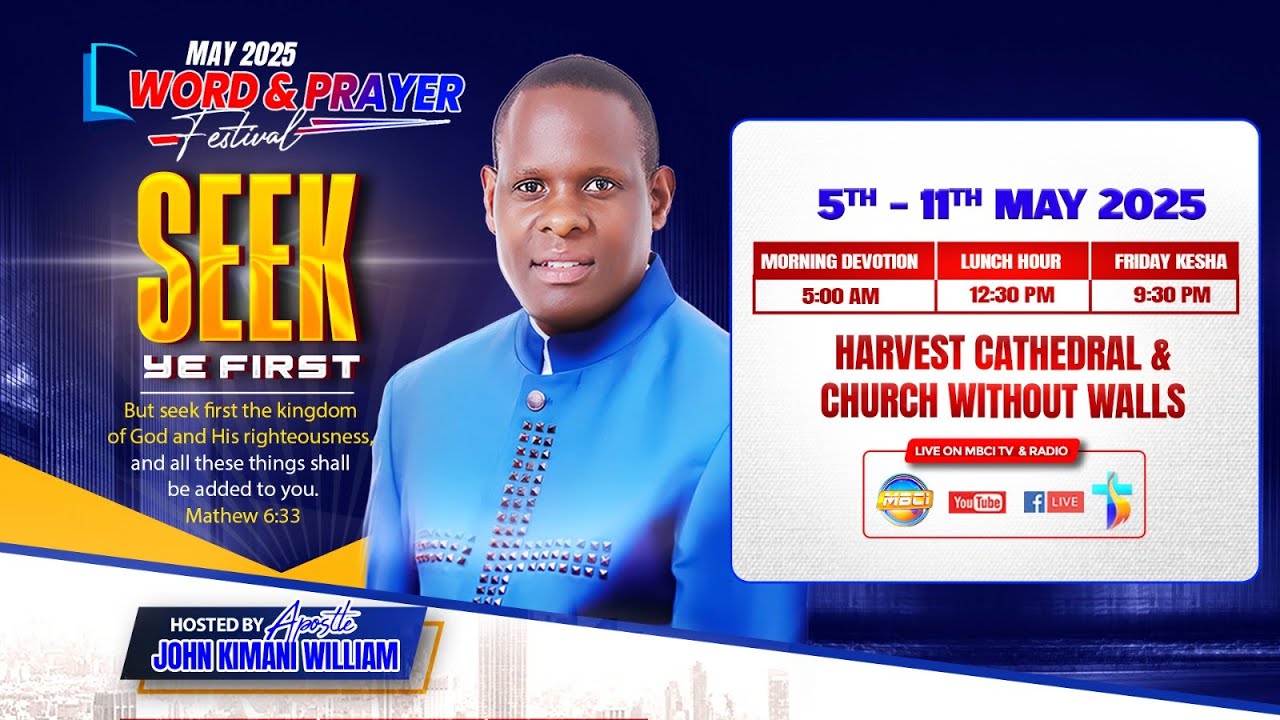 THERE IS NO VACUUM IN THE SPIRIT REALM || APOSTLE JOHN KIMANI WILLIAM