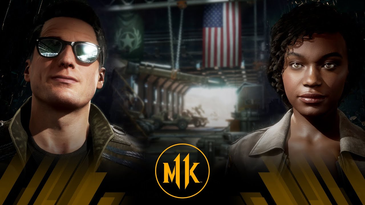 Mortal Kombat 11 - Johnny Cage Vs Jaqcui Briggs (Very Hard)