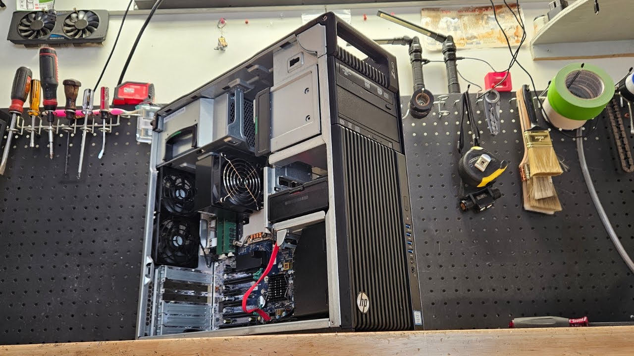 $10 Yard sale find!! Hp Z640, does it work??