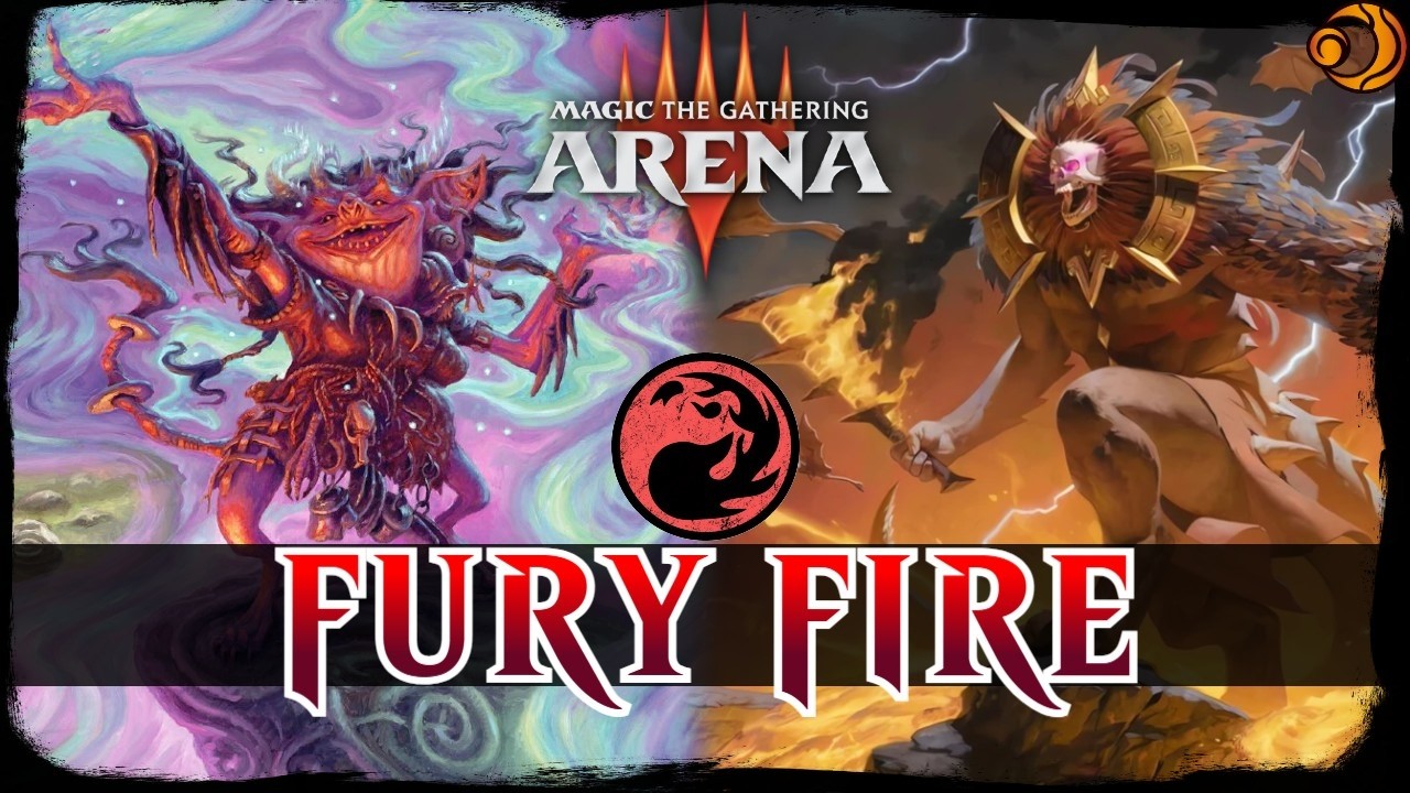 SECRET RED BURN DECK | Mono Red Burn Damage Card Combo LORWYN Standard Deck