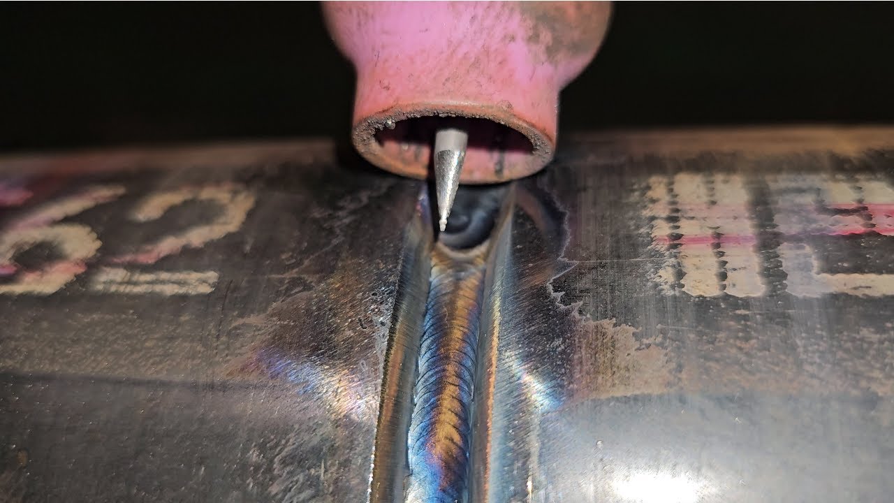 Движение чашки при корневом проходе сварки TIG! Нормальный режим