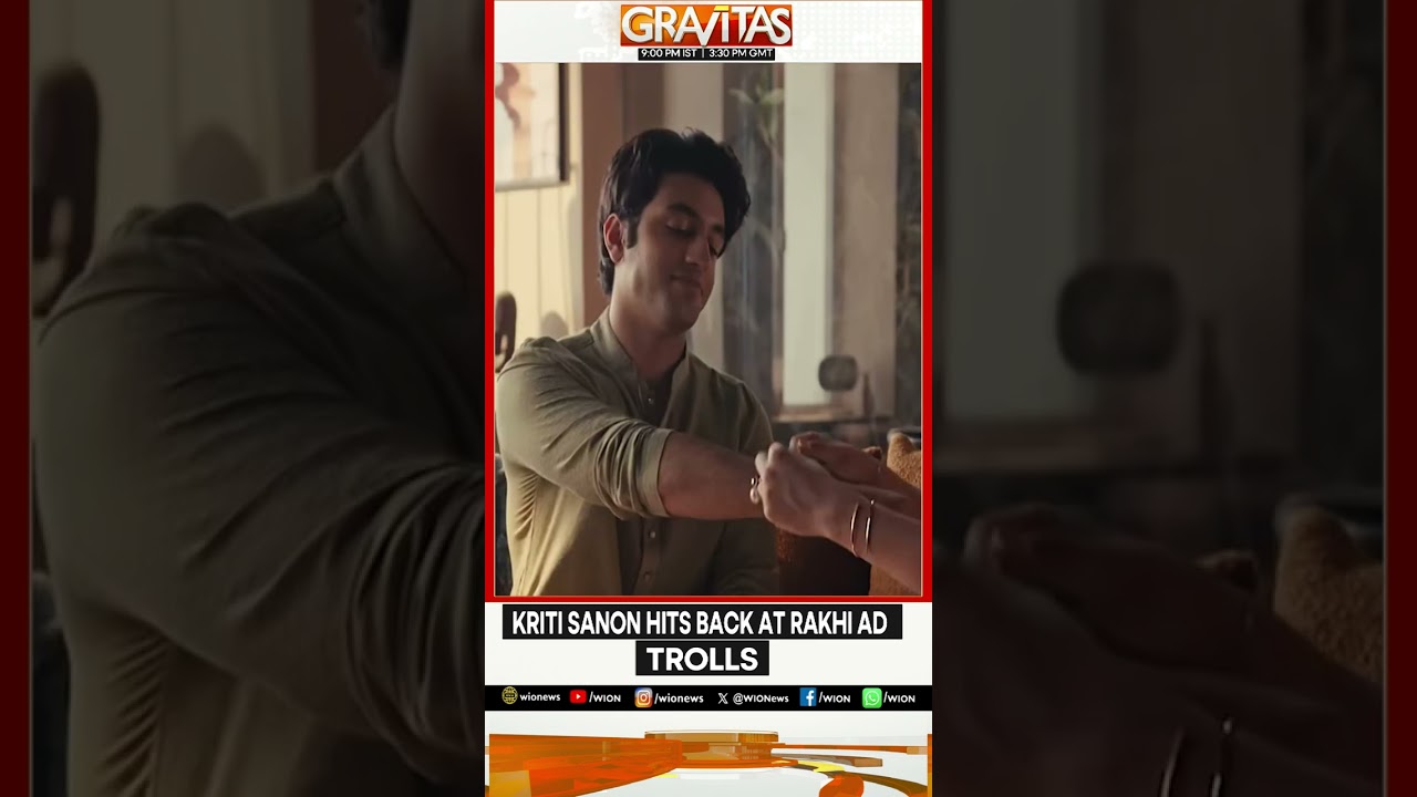 Kriti Sanon's Rakhi Ad Ignites Fierce Cultural Debate | WION News
