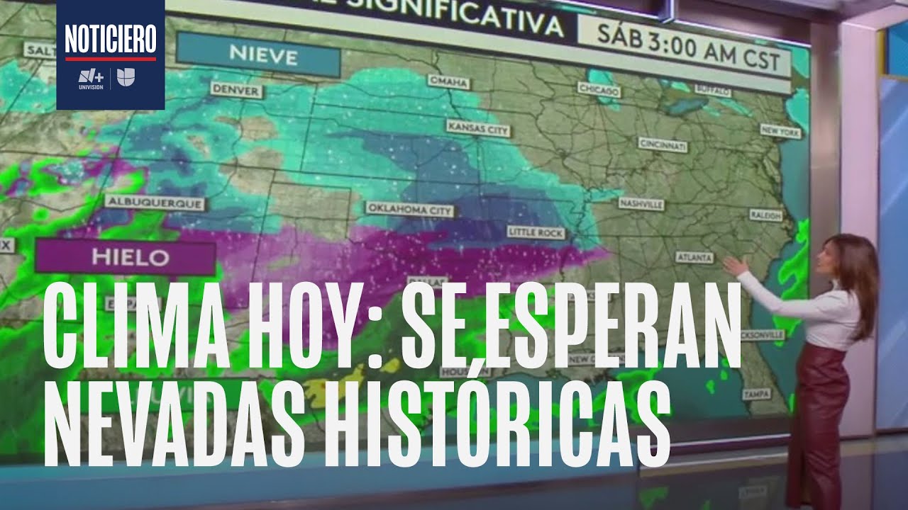 Clima hoy, 23 de enero 2026: masa de aire ártico llega al país, dejará nevadas históricas