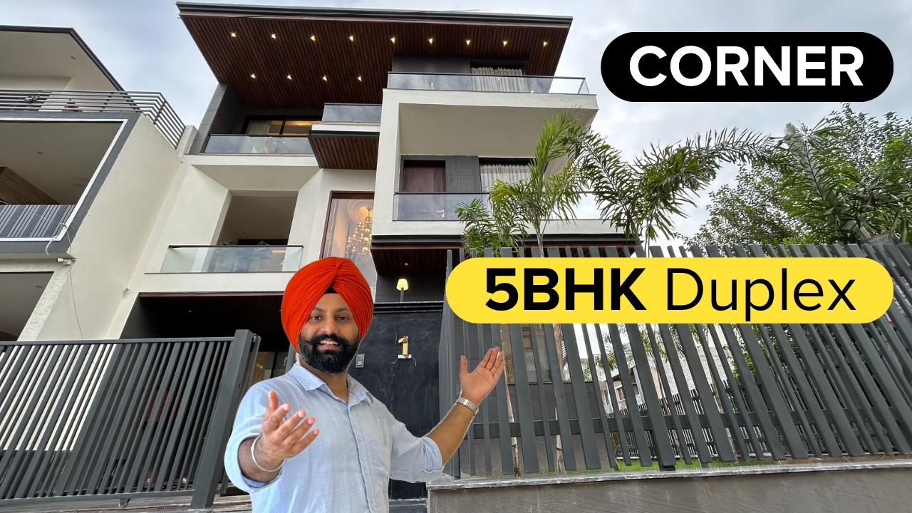200 SQ YD 5 BHK CORNER Duplex | Near Airport Road | Sector 123, Mohali
