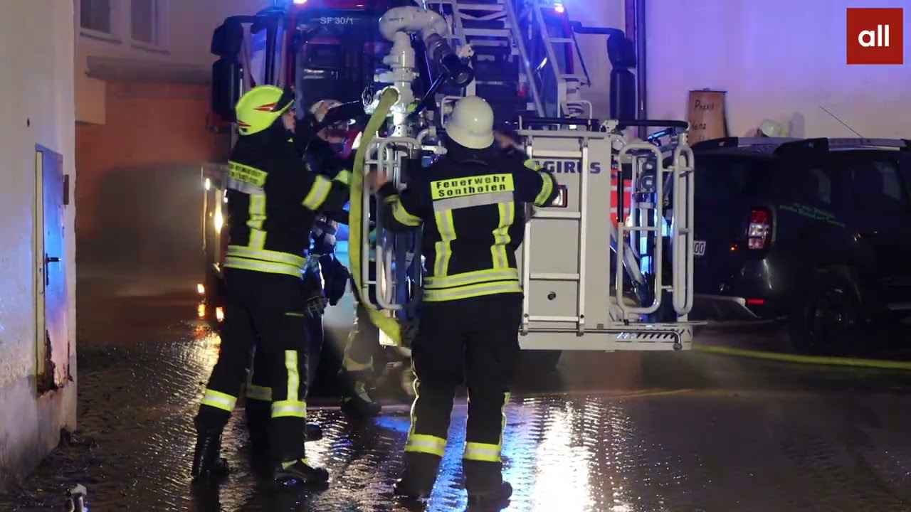Großeinsatz in Kranzegg mit 150 Einsatzkräften