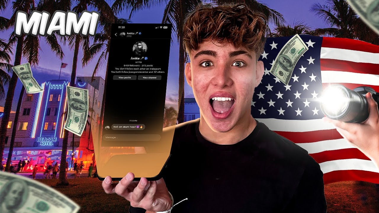 O ROL&Ecirc; COM FAMOSOS EM MIAMI!🌴🇺🇸