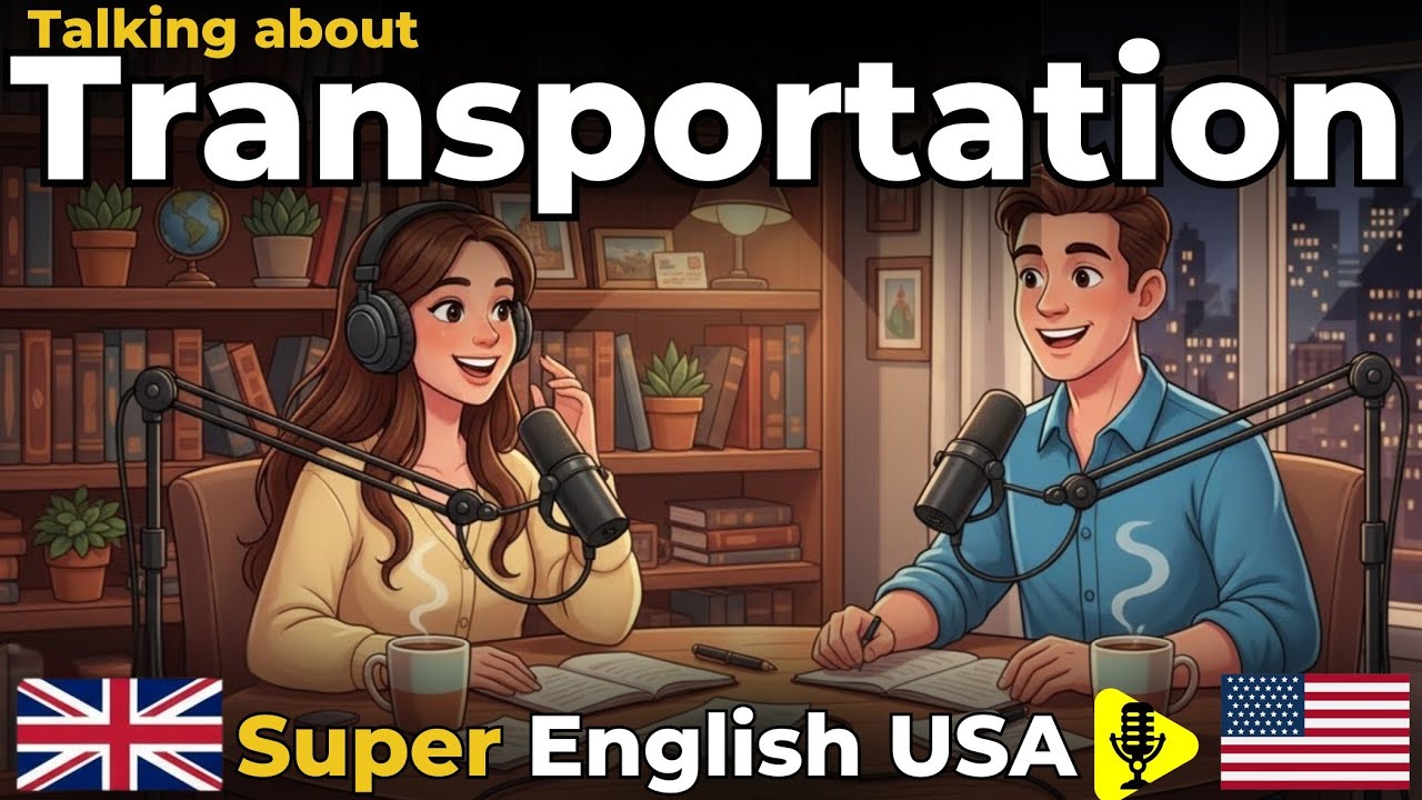 How to Talk About Transportation in English | Conversation Practice