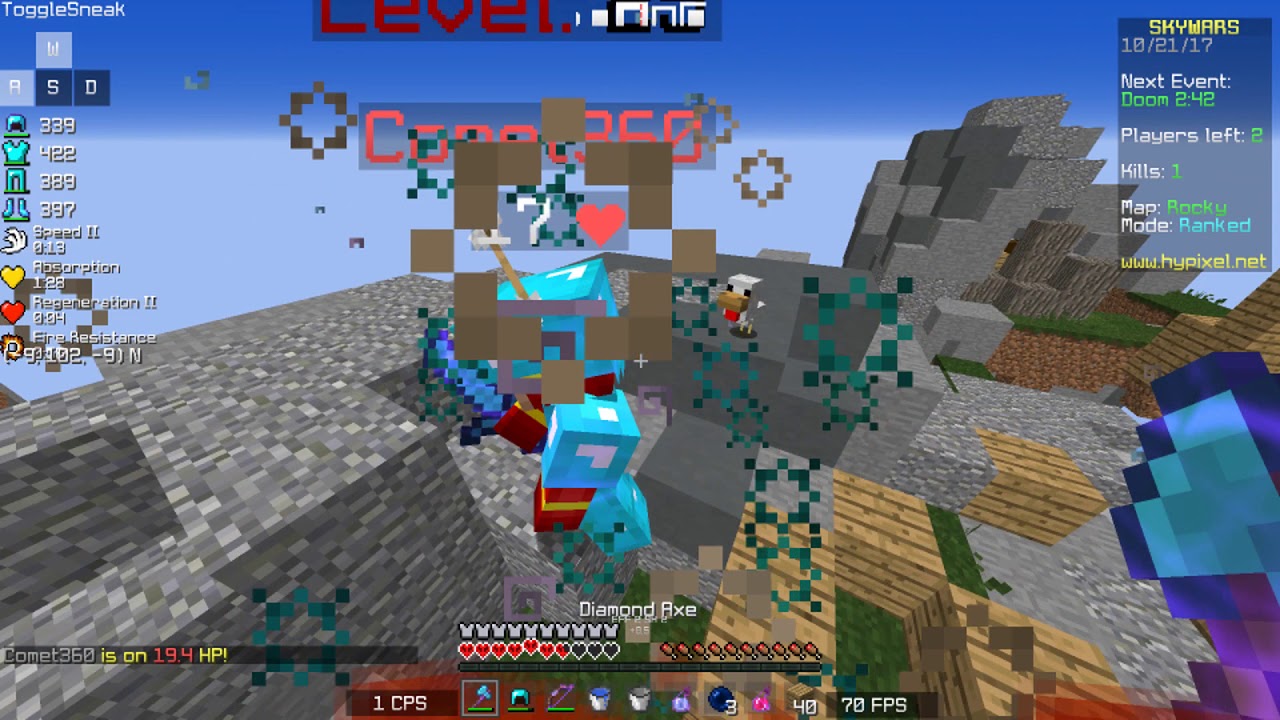 Best clutch in minecraft history! xD