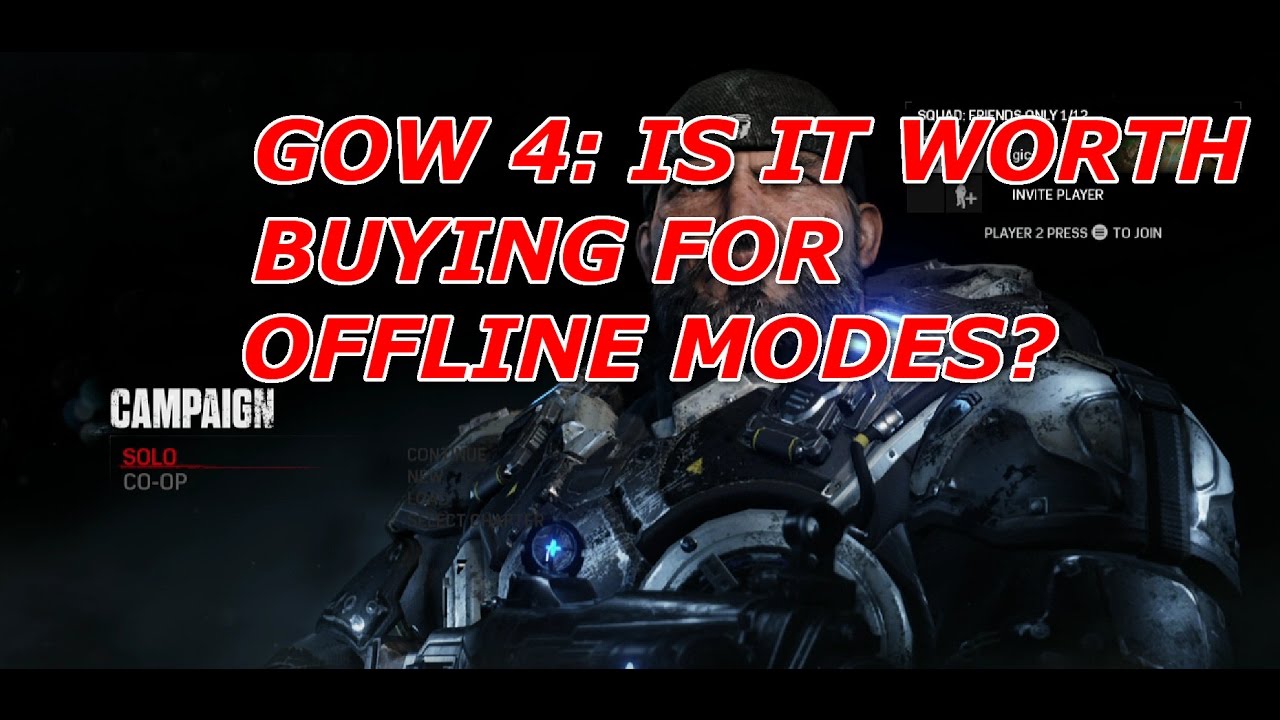Gears of War 4: Is it worth buying for offline modes?