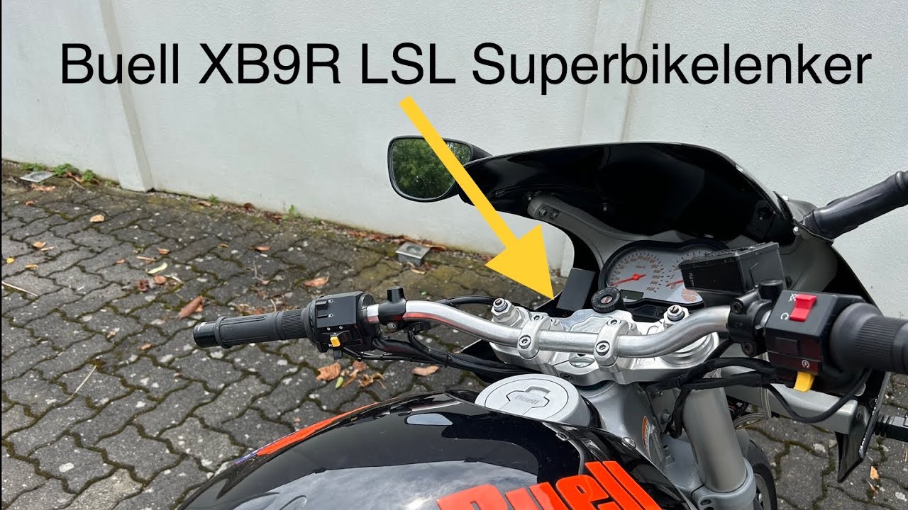 Buell XB9R LSL SUPERBIKE Lenker Umbau