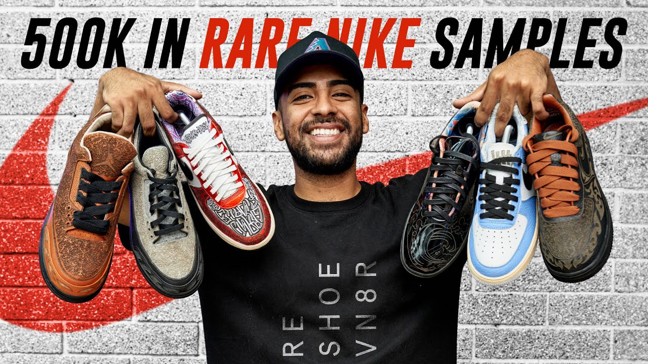 Over $500K In RARE NIKE Sample Sneakers