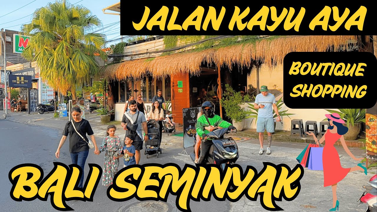 Bali Seminyak 4k Street Walking Tour: Seminyak Now 2025