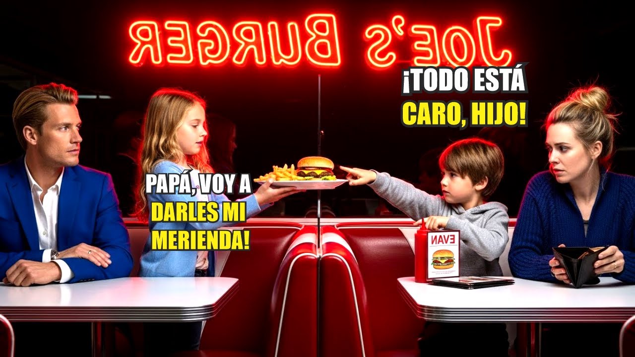MÃE POBRE LEVA O FILHO PRA COMER COM POUCO DINHEIRO MAS A FILHA DO BILIONÁRIO EMOCIONA A TODOS