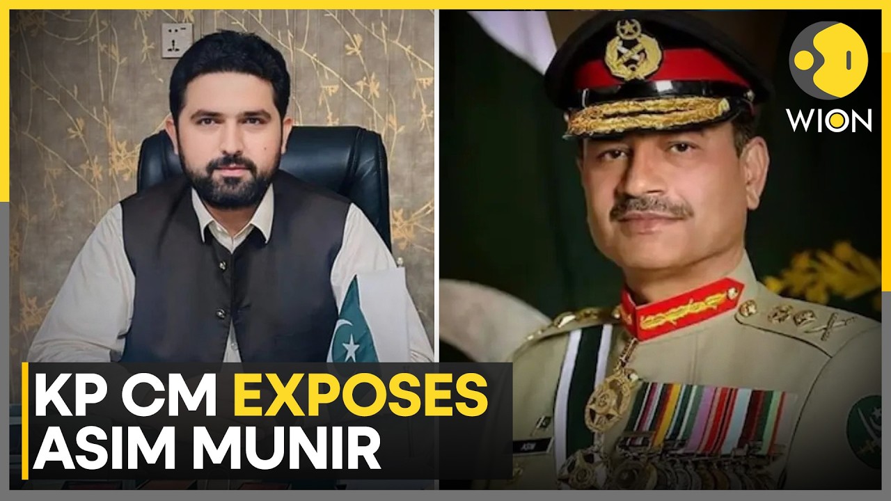 Khyber Pakhtunkhwa CM Sohail Afridi Slams Asim Munir-Led Military For 'Rigging' Polls | WION News