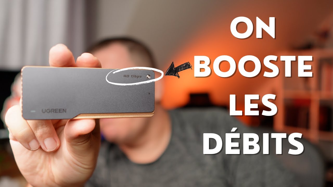 Booster les performances de son SSD : Test Boitier UGREEN en USB 4 !