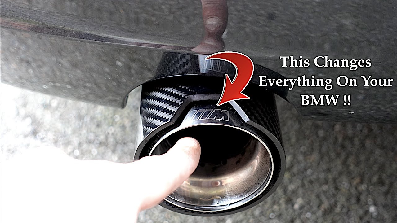 BMW F series M Performance Exhaust Tips Install ( 335i , 340i , M135i , M140i)