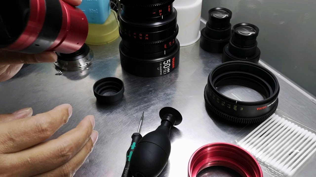 Installation of Vazen Variable Diopter (VVD) on ISCO Ultra Star Cinemascope