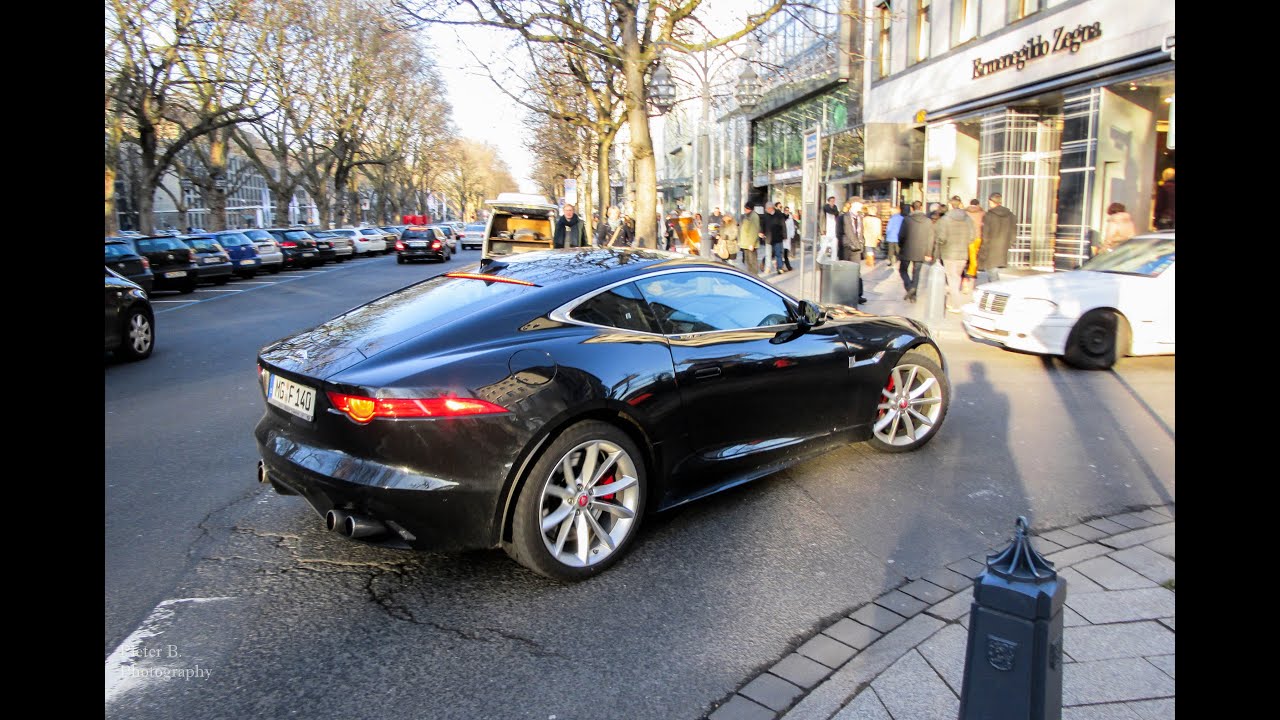 Jaguar F-Type R Coup&eacute; (D&uuml;sseldorf) Sound