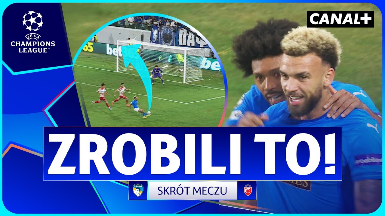 PAFOS W PIŁKARSKIM RAJU! SZALONY GOL W KOŃC&Oacute;WCE! PAFOS - CRVENA ZVEZDA, SKR&Oacute;T MECZU