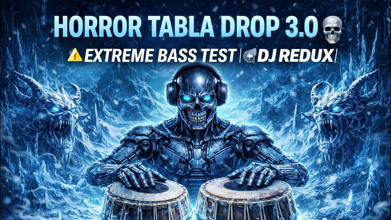 Horror Tabla Drop 3.0 💀 | Extreme Bass Test 🔊 DJ REDUX (Demon Bass Drop)