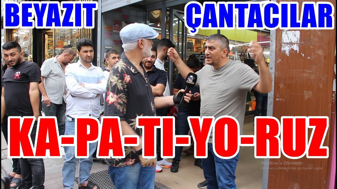 Beyazıt Çantacı Esnafı | Böyle Giderse Kapatıyoruz | #zdayı #sokakröportajı #çantayapımı