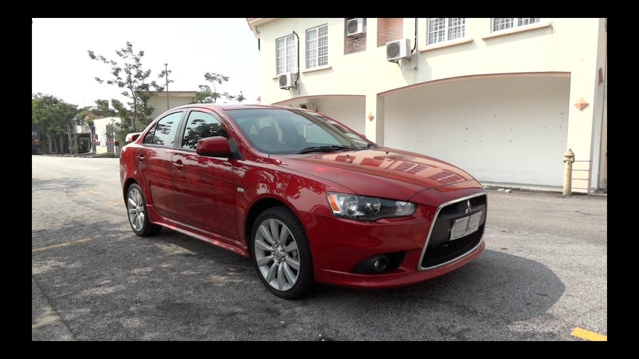 2010 Mitsubishi Lancer 2.0 GT Start-Up and Full Vehicle Tour