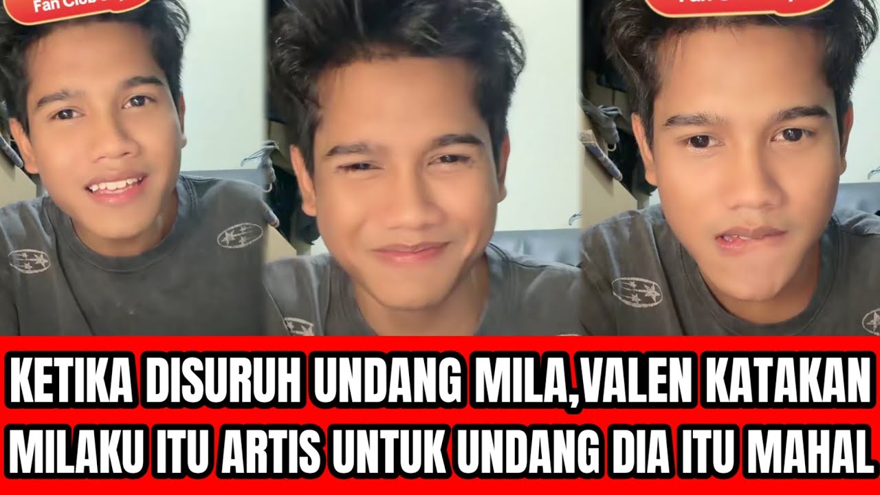VALEN KATAKAN UMI ITU ARTIS UNTUK UNDANG UMI ITU MAHAL