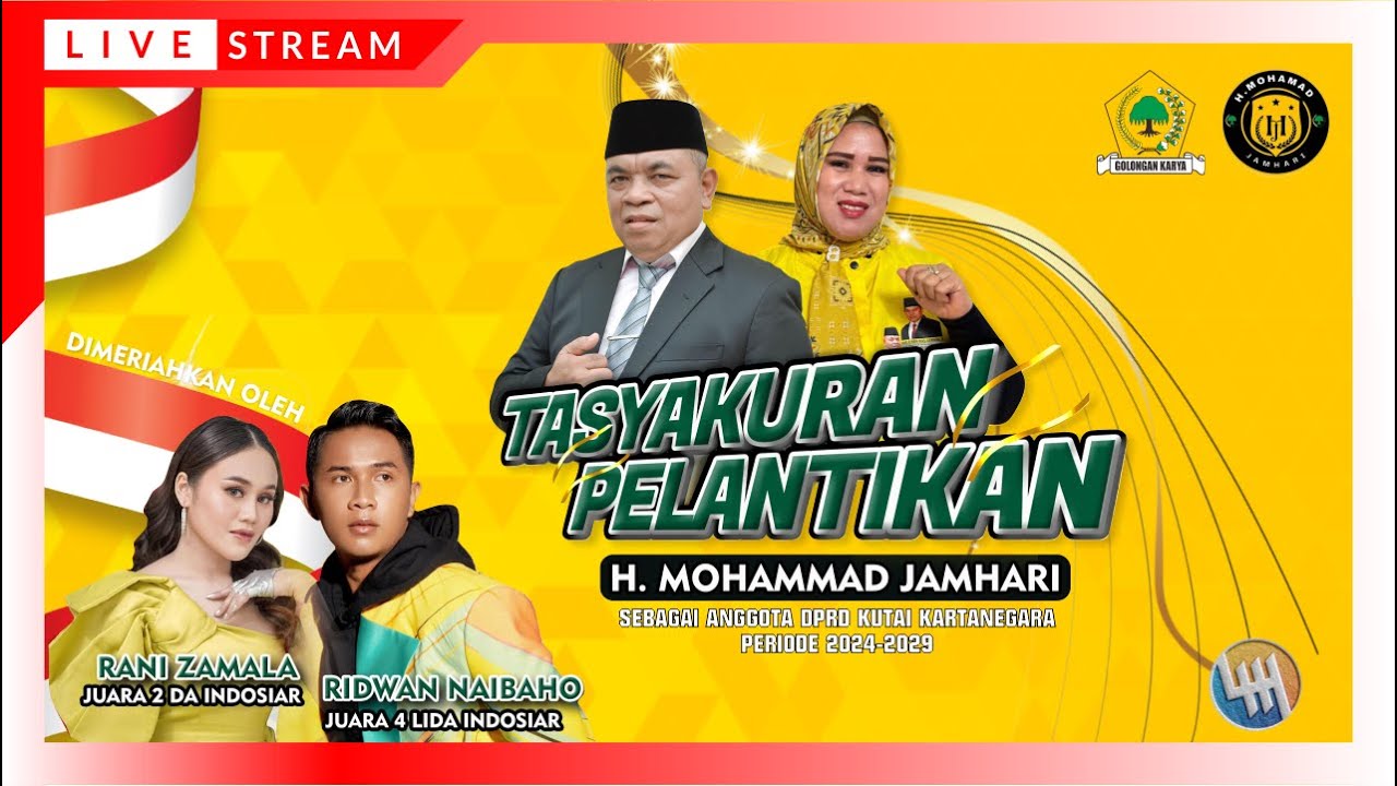 TASYAKURAN PELANTIKAN H. MOHAMMAD JAMHARI (KUTAI KARTANEGARA)