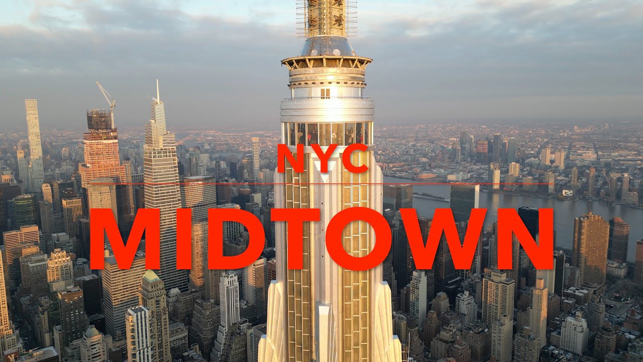 4K UHD Flying High Above New York City! SUMMIT One Vanderbilt & Empire State Building Observatory.