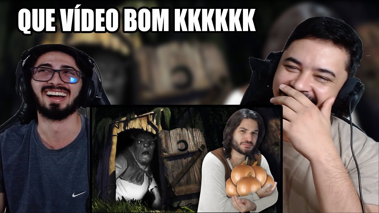 REACT 3 JOGOS DE TERROR DO SHREK EM 1 VÍDEO! - Jazzghost
