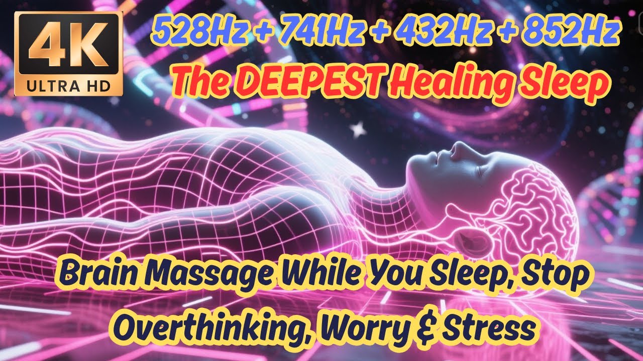 528Hz | The Deepest Healing DNA Repair, Heal Damage #SleepTherapy #HealingMusic #StressRelief #528hz