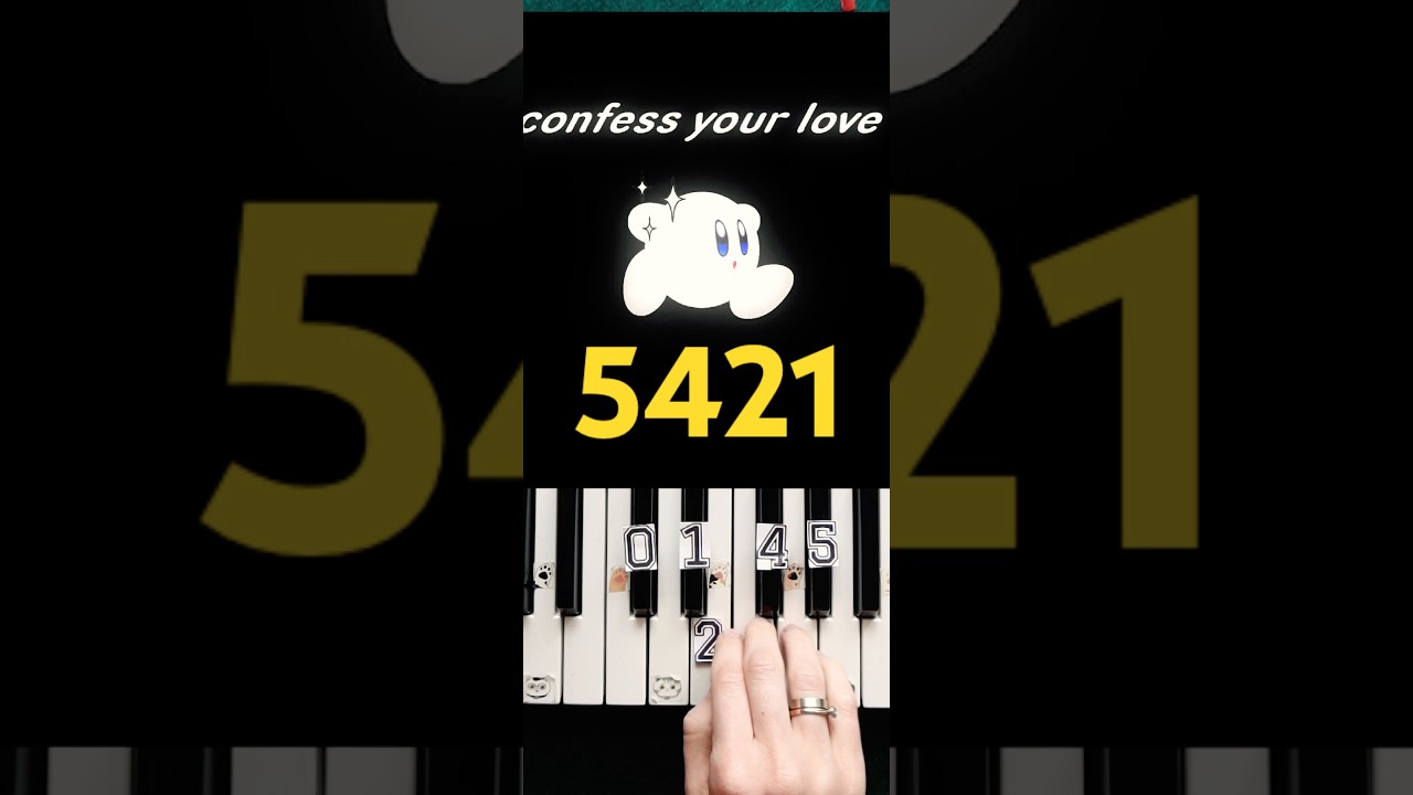 🎹CONFESS YOUR LOVE| TUTORIAL PIANO #piano #tutorial #music #pianotutorial