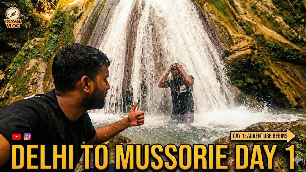 Delhi to Mussorie vlog | DAY 1 | #mussoorie #mussorietrip#kemptyfall#vlog#viral#youtube#kemptyfalls 