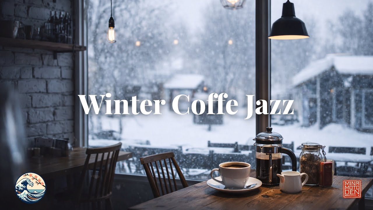 Winter Coffee Jazz — Café Music Blended with Japanese Traditional Instruments (2 Hours)